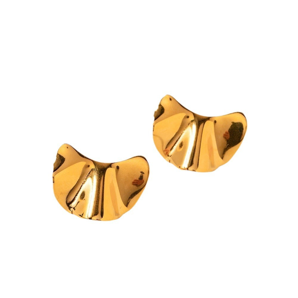 Gold Plated Geometric Earrings