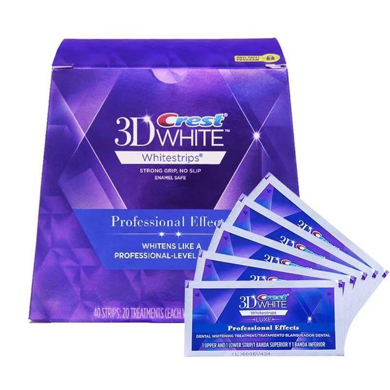 5 Pouches/10 White Strips 3D Whitestrips Teeth Whitening
