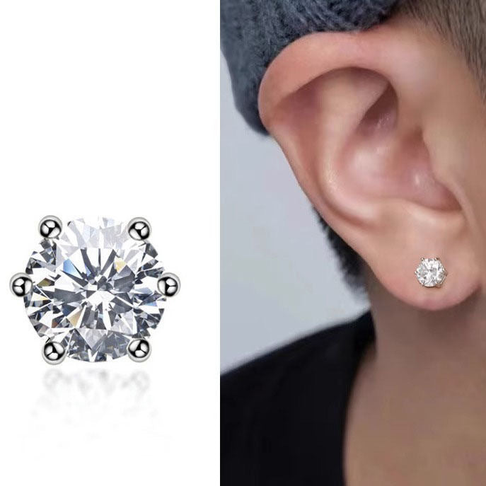 S925 Silver Zircon Earrings