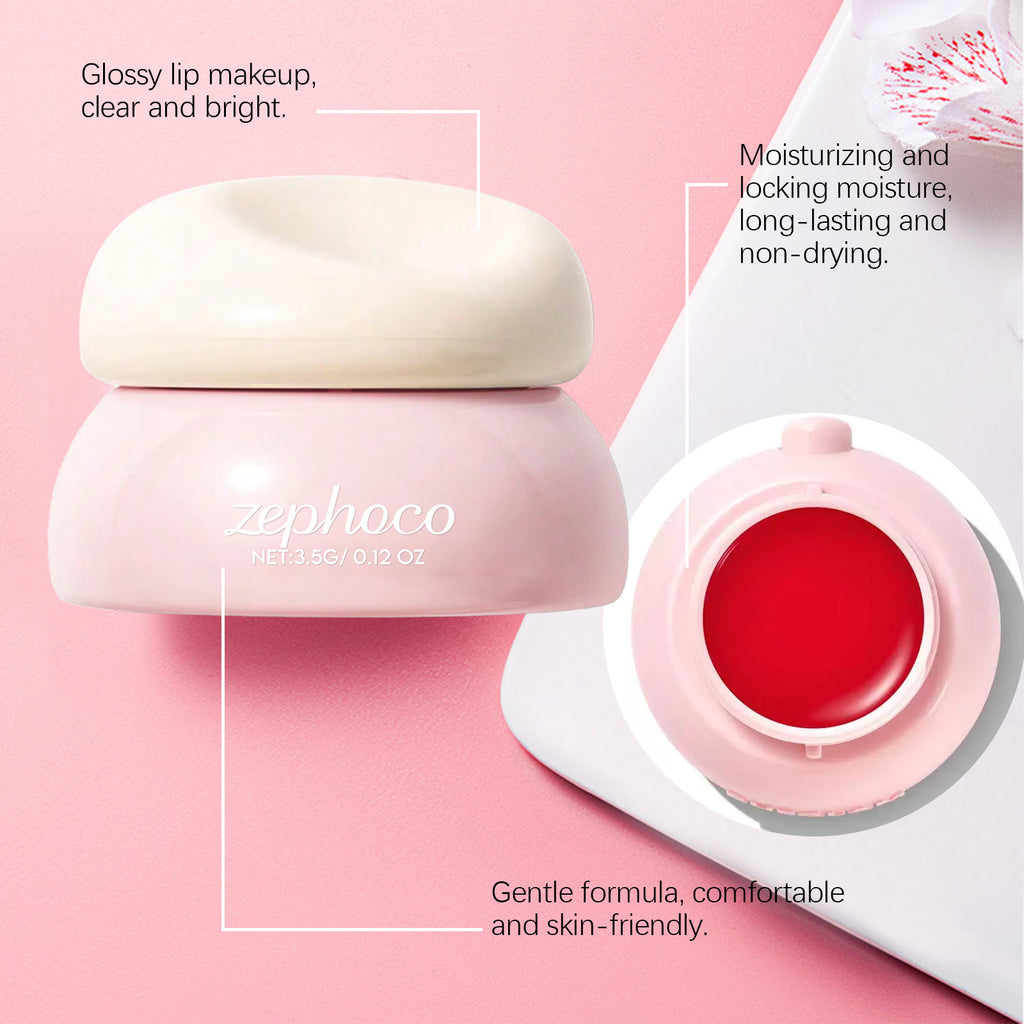 Watermelon Red Jelly Hydrating Moisturizing Lip Balm Nourishes Lips Improves Dryness Moisturizing Care Lip Balm