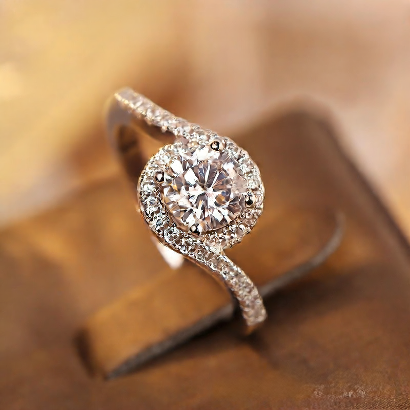 Adjustable Zirconia Wedding Ring