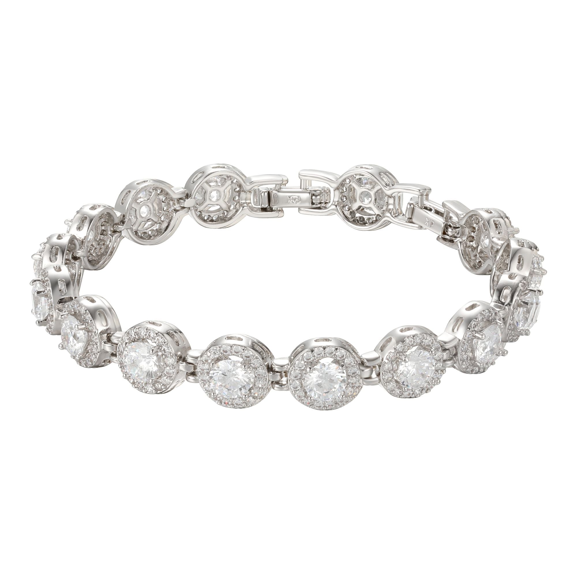 Light luxury sparkling alloy bracelet
