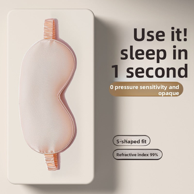 Soft Breathable Simulated Silk Sleep Eye Mask