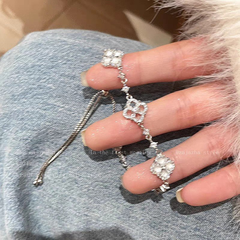 Floral Design Women Bracelet